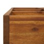 vidaXL Arriate de especias madera maciza de acacia 60x60x15 cm vidaXL Arriate de especias madera maciza de acacia 60x60x15 cm