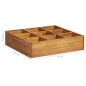 vidaXL Arriate de especias madera maciza de acacia 60x60x15 cm vidaXL Arriate de especias madera maciza de acacia 60x60x15 cm