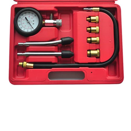 vidaXL Kit de comprobación de compresión de motor gasolina 9 piezas