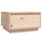 vidaXL Mesa de centro de madera maciza de pino 55x56x32 cm vidaXL Mesa de centro de madera maciza de pino 55x56x32 cm