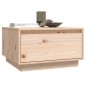vidaXL Mesa de centro de madera maciza de pino 55x56x32 cm vidaXL Mesa de centro de madera maciza de pino 55x56x32 cm