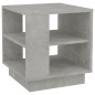 vidaXL Mesa de centro madera contrachapada gris hormigón 40x40x43 cm vidaXL Mesa de centro madera contrachapada gris hormigón 40x40x43 cm