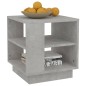 vidaXL Mesa de centro madera contrachapada gris hormigón 40x40x43 cm vidaXL Mesa de centro madera contrachapada gris hormigón 40x40x43 cm