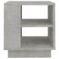 vidaXL Mesa de centro madera contrachapada gris hormigón 40x40x43 cm vidaXL Mesa de centro madera contrachapada gris hormigón 40x40x43 cm