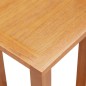 vidaXL Mesa auxiliar de madera maciza de roble 27x24x55 cm vidaXL Mesa auxiliar de madera maciza de roble 27x24x55 cm
