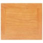 vidaXL Mesa auxiliar de madera maciza de roble 27x24x55 cm vidaXL Mesa auxiliar de madera maciza de roble 27x24x55 cm