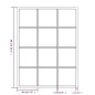 vidaXL Espejo de pared metal negro 80x60 cm vidaXL Espejo de pared metal negro 80x60 cm