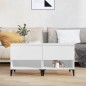 vidaXL Mesitas de noche 2 uds madera contrachapada blanco 50x46x50 cm vidaXL Mesitas de noche 2 uds madera contrachapada blanco 50x46x50 cm