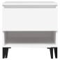 vidaXL Mesitas de noche 2 uds madera contrachapada blanco 50x46x50 cm vidaXL Mesitas de noche 2 uds madera contrachapada blanco 50x46x50 cm