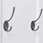 vidaXL Percheros 2 unidades blancos vidaXL Percheros 2 unidades blancos