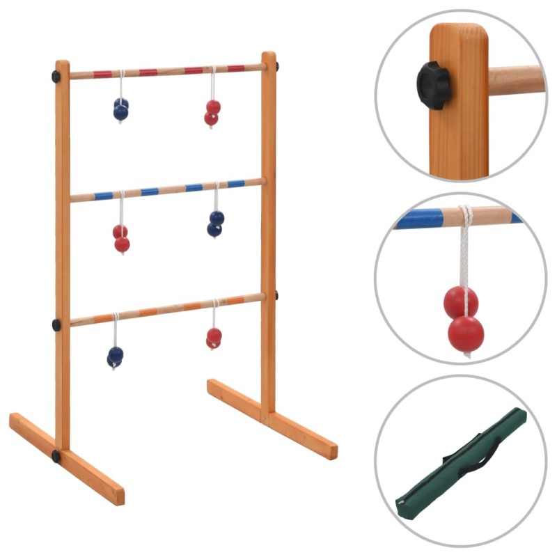 vidaXL Juego Golf Spin Ladder de madera vidaXL Juego Golf Spin Ladder de madera