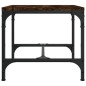 vidaXL Mesas auxiliares 2 uds contrachapada roble ahumado 40x40x35 cm vidaXL Mesas auxiliares 2 uds contrachapada roble ahumado 40x40x35 cm