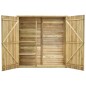 vidaXL Caseta herramientas jardín madera pino impregnada 163x50x171 cm vidaXL Caseta herramientas jardín madera pino impregnada 163x50x171 cm