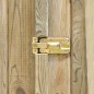 vidaXL Caseta herramientas jardín madera pino impregnada 163x50x171 cm vidaXL Caseta herramientas jardín madera pino impregnada 163x50x171 cm