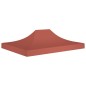 vidaXL Techo de carpa para celebraciones color terracota 4x3m 270g/m² vidaXL Techo de carpa para celebraciones color terracota 4x3m 270g/m²