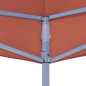 vidaXL Techo de carpa para celebraciones color terracota 4x3m 270g/m² vidaXL Techo de carpa para celebraciones color terracota 4x3m 270g/m²