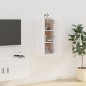 vidaXL Mueble para TV de pared blanco 40x34,5x80 cm