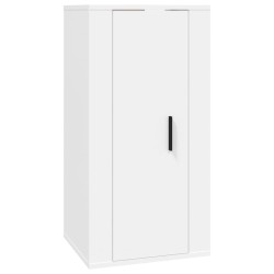 vidaXL Mueble para TV de pared blanco 40x34,5x80 cm