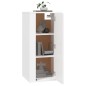 vidaXL Mueble para TV de pared blanco 40x34,5x80 cm