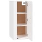 vidaXL Mueble para TV de pared blanco 40x34,5x80 cm