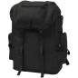 vidaXL Mochila militar 65 L negra vidaXL Mochila militar 65 L negra