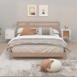 vidaXL Mesitas de noche de pared 2 uds blanco 50x30x47 cm vidaXL Mesitas de noche de pared 2 uds blanco 50x30x47 cm