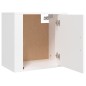 vidaXL Mesitas de noche de pared 2 uds blanco 50x30x47 cm vidaXL Mesitas de noche de pared 2 uds blanco 50x30x47 cm