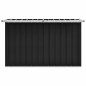 vidaXL Caja de almacenaje para jardín gris antracita 149x99x93 cm