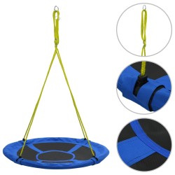 vidaXL Columpio 110 cm 100 kg azul