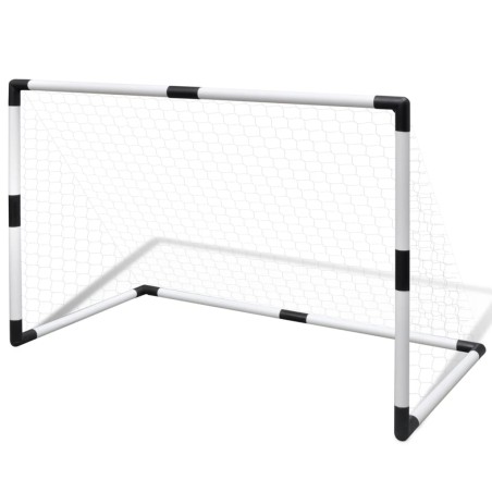 vidaXL Mini porterías de fútbol 2 unidades 91,5x48x61 cm