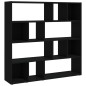 vidaXL Estantería de libros/divisor de espacios negro 105x24x102 cm vidaXL Estantería de libros/divisor de espacios negro 105x24x102 cm