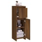 vidaXL Armario de baño madera contrachapada roble marrón 30x30x95 cm vidaXL Armario de baño madera contrachapada roble marrón 30x30x95 cm
