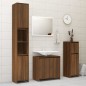 vidaXL Armario de baño madera contrachapada roble marrón 30x30x95 cm vidaXL Armario de baño madera contrachapada roble marrón 30x30x95 cm