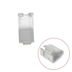 vidaXL Clips de cola milano concertinas 500 uds acero galvanizado