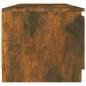 vidaXL Mueble para TV madera contrachapada roble ahumado 140x40x35,5cm vidaXL Mueble para TV madera contrachapada roble ahumado 140x40x35,5cm
