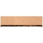 vidaXL Mueble para TV madera contrachapada roble ahumado 140x40x35,5cm vidaXL Mueble para TV madera contrachapada roble ahumado 140x40x35,5cm