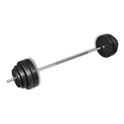vidaXL Mancuerna con pesas 60 kg           