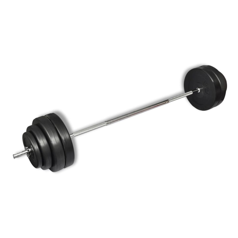 vidaXL Mancuerna con pesas 60 kg vidaXL Mancuerna con pesas 60 kg