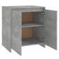vidaXL Aparador de madera contrachapada gris hormigón 70x41x75 cm vidaXL Aparador de madera contrachapada gris hormigón 70x41x75 cm