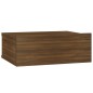 vidaXL Mesita de noche flotante madera roble marrón 40x30x15 cm vidaXL Mesita de noche flotante madera roble marrón 40x30x15 cm