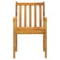 vidaXL Sillas de jardín 2 unidades madera maciza de acacia vidaXL Sillas de jardín 2 unidades madera maciza de acacia