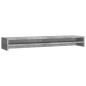 vidaXL Soporte mesa para pantalla contrachapada hormigón 100x24x13cm vidaXL Soporte mesa para pantalla contrachapada hormigón 100x24x13cm