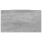 vidaXL Soporte mesa para pantalla contrachapada hormigón 100x24x13cm vidaXL Soporte mesa para pantalla contrachapada hormigón 100x24x13cm