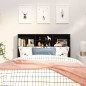 vidaXL Mueble cabecero negro 120x19x103,5 cm vidaXL Mueble cabecero negro 120x19x103,5 cm