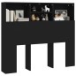 vidaXL Mueble cabecero negro 120x19x103,5 cm vidaXL Mueble cabecero negro 120x19x103,5 cm