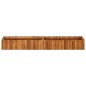 vidaXL Arriate de madera maciza de acacia 200x30x25 cm vidaXL Arriate de madera maciza de acacia 200x30x25 cm