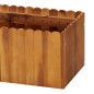 vidaXL Arriate de madera maciza de acacia 200x30x25 cm vidaXL Arriate de madera maciza de acacia 200x30x25 cm
