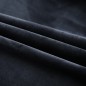 vidaXL Cortina opaca con ganchos terciopelo negro 290x245 cm vidaXL Cortina opaca con ganchos terciopelo negro 290x245 cm