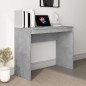 vidaXL Escritorio de madera contrachapada gris hormigón 90x40x72 cm vidaXL Escritorio de madera contrachapada gris hormigón 90x40x72 cm