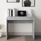 vidaXL Escritorio de madera contrachapada gris hormigón 90x40x72 cm vidaXL Escritorio de madera contrachapada gris hormigón 90x40x72 cm